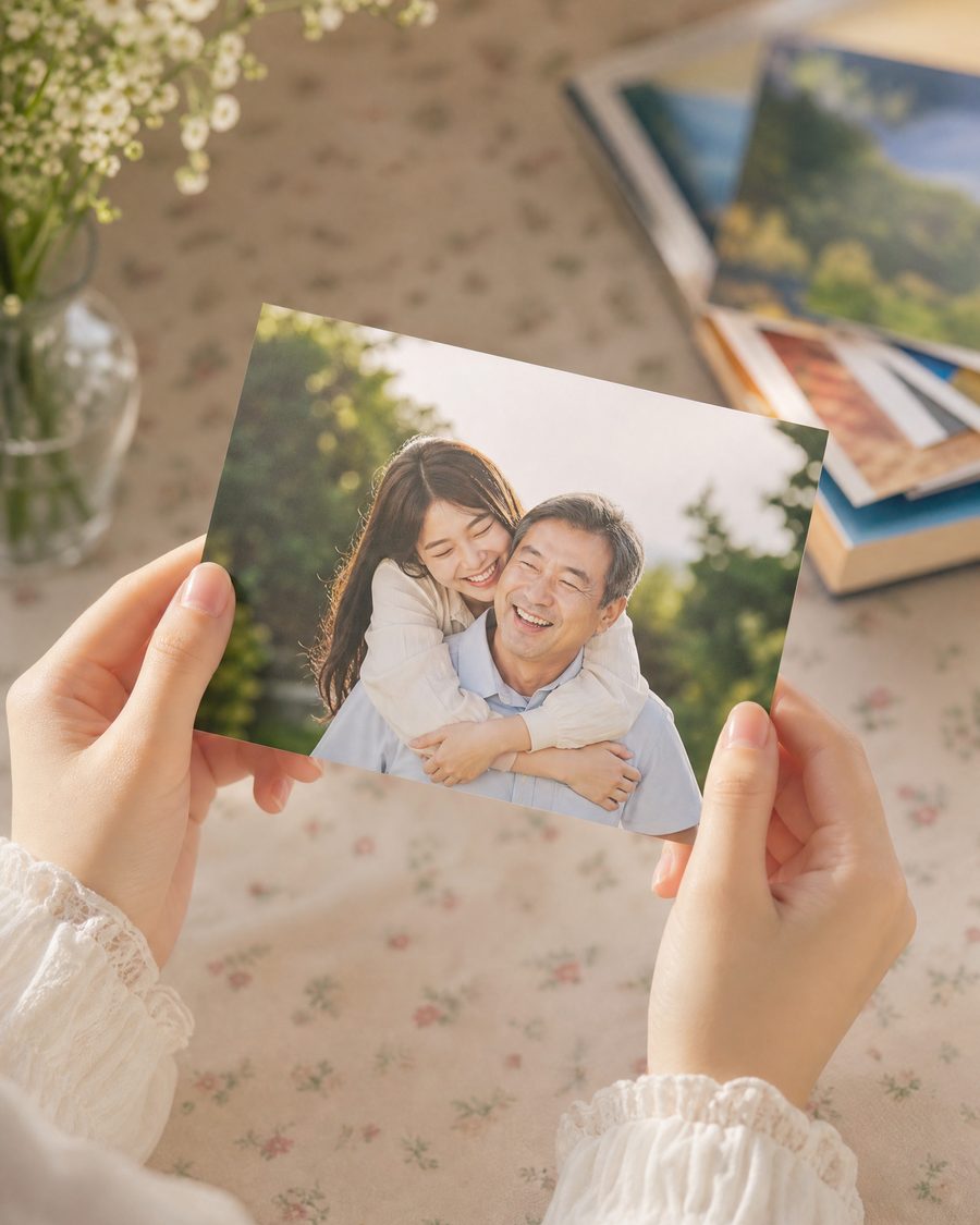 무광 사진 인화